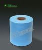 crepe paper film laminated pp with 30-300gsm white/blue color